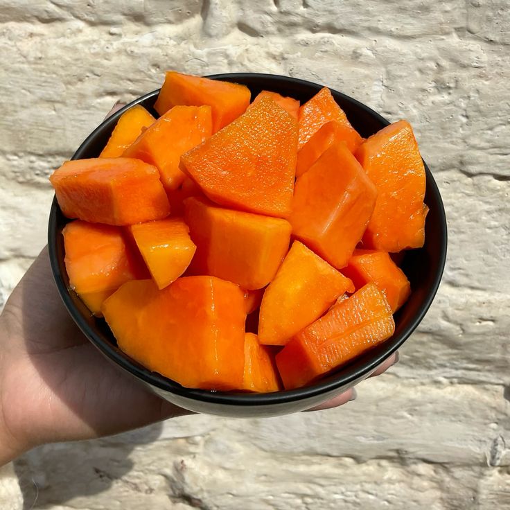 Papaya Fruit Bowl