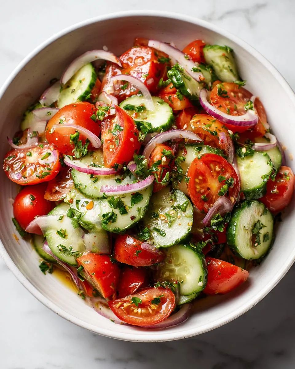 Simple Cucumber Salad