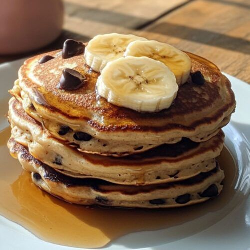 Banana Chocochip Millet Pancakes